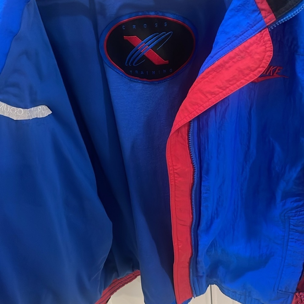Vintage Nike Jacket XL 90s Colorblock Y2K Streetwear windbreaker cross training - Picture 10 of 16